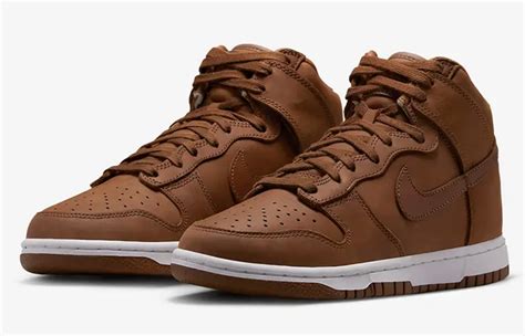 nike dunks high braun|brown dunks.